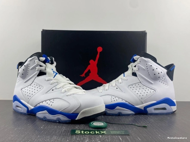MaikeSneakers Jordan Air Blue 384664-107 6 (2014) Retro Sport 0715